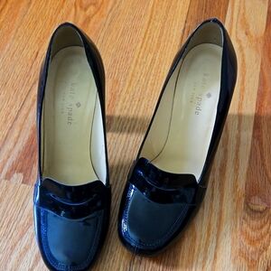 Kate Spade Black Patent Leather heels